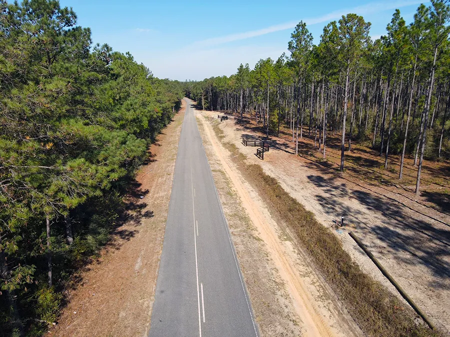 Old Salt Road Aerial Road