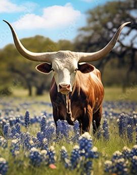 Texas Longhorn Lupine